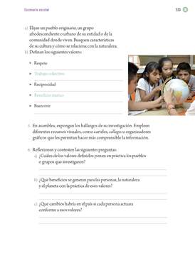 Proyectos Escolares Sexto grado página 233