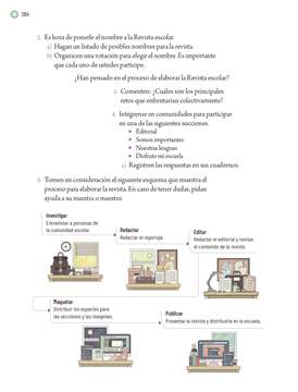 Proyectos Escolares Sexto grado página 264