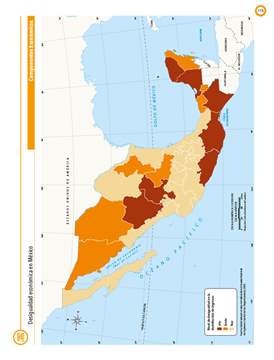 Cartografía de México y el mundo Multigrado página 115