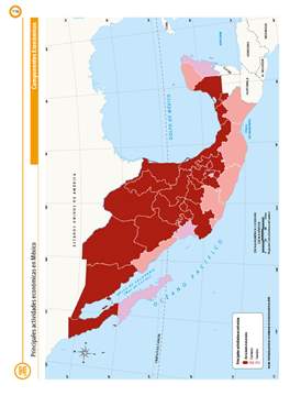 Cartografía de México y el mundo Multigrado página 116