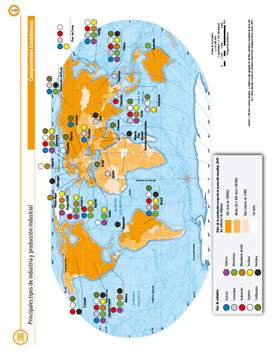 Cartografía de México y el mundo Multigrado página 128