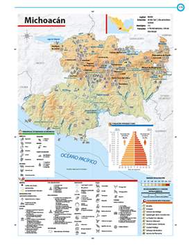 Cartografía de México y el mundo Multigrado página 175