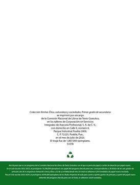 Etica Naturaleza y Sociedades Primer grado página 350