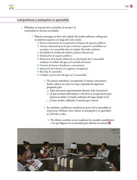 Nuestro Libro de proyectos Primer grado página 245