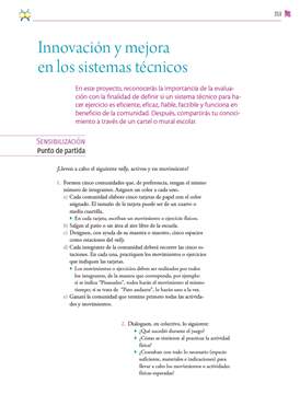 Nuestro Libro de proyectos Primer grado página 253