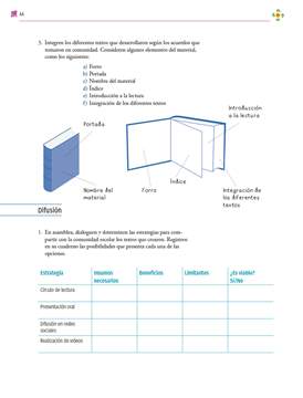 Nuestro Libro de proyectos Tercer grado página 044