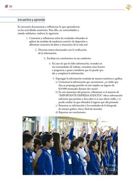 Nuestro Libro de proyectos Tercer grado página 220