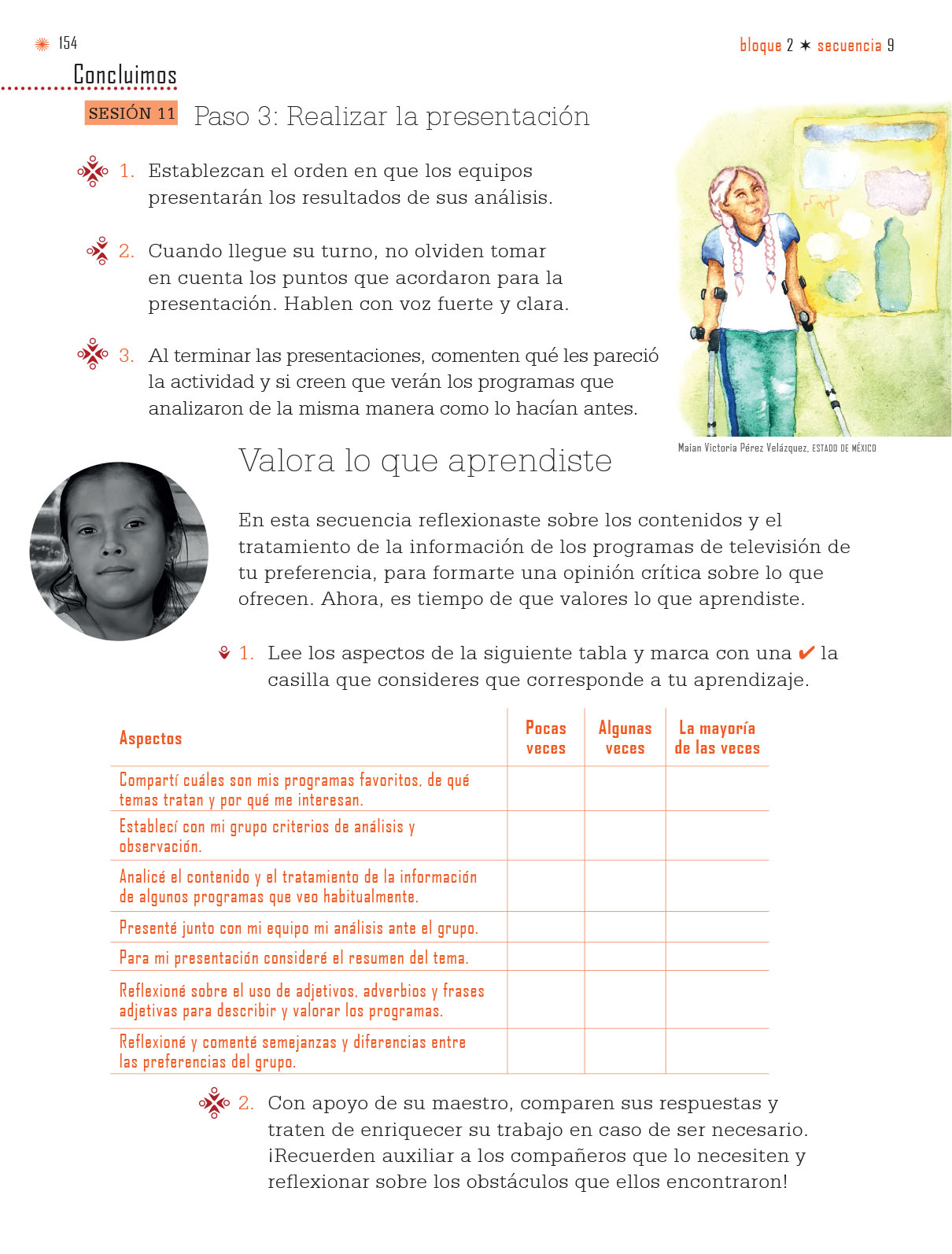 español página 154 sexto grado ayuda es para hoy​ 
