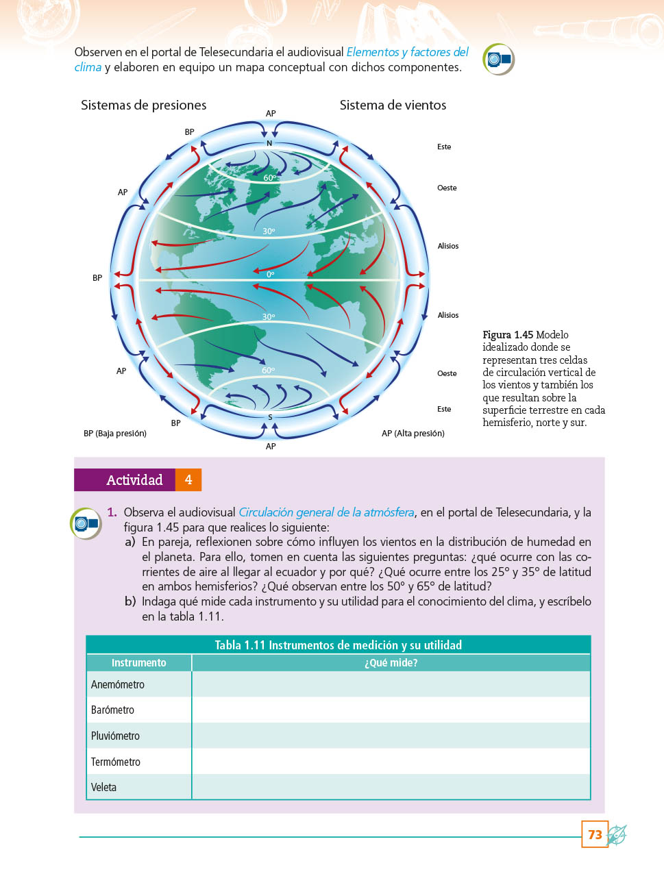 Geografía Primero Telesecundaria 2022-2023 - Página 73 de 274 - Libros de  Texto Online