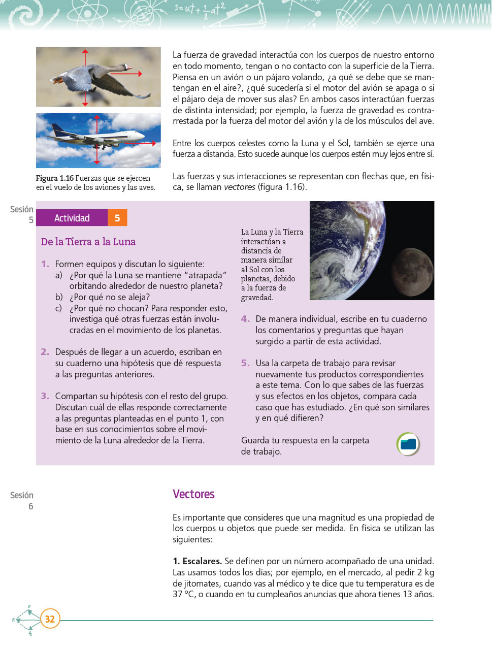 Ciencias y Tecnología Física Segundo grado página 032