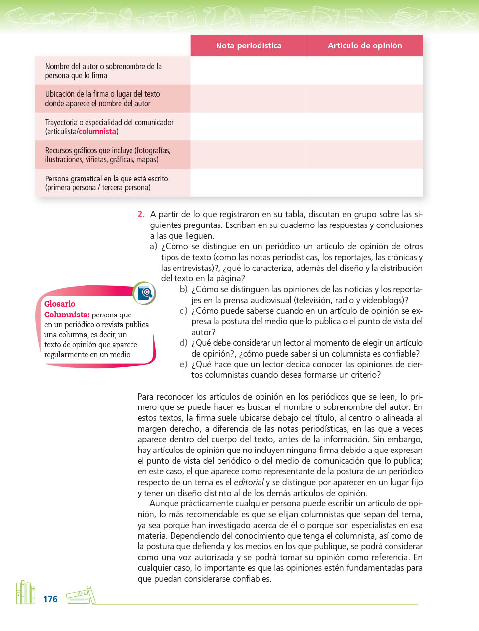 Lengua Materna Español Tercero Telesecundaria 2022 2023 Página 176 De 290 Libros De Texto Online 8907